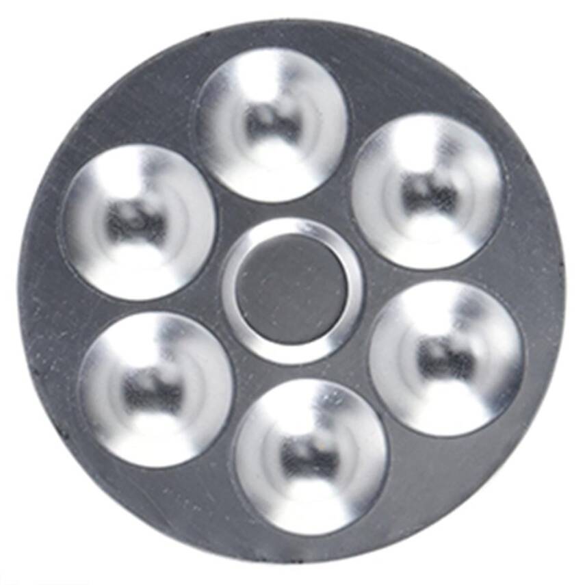 Metal Palet Yuvarlak 6 Godeli - 1