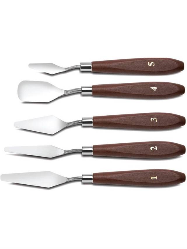Metal Spatula Set of 5 - 1