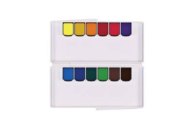 Mission Suluboya Gold Tablet Pigment 12'li (1)