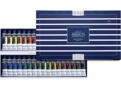 Mission Suluboya White Tüp 15 ml 34'lü 7034