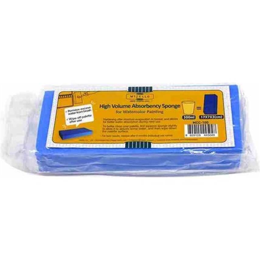 Mission Water Absorbent Watercolor Sponge - 1