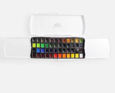 Mission Watercolor Gold Triple Pan 48 Colors - 1