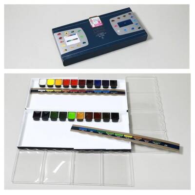 Mission Watercolor Silver Tablet Pigment 20pcs 5020 - 2