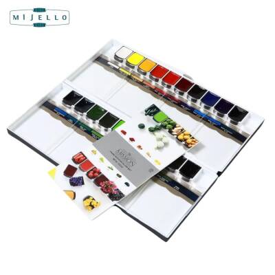 Mission Watercolor Silver Tablet Pigment 20pcs 5020 - 1