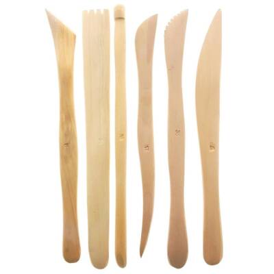 Modelaj Kalemi (Ebeşuar) Seti 6'lı 20 Cm