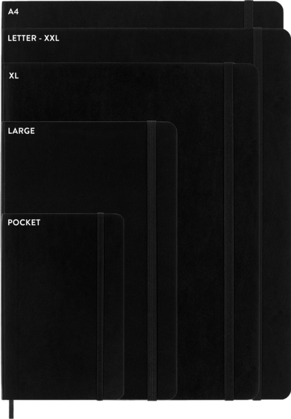 Moleskine Classic Sert Kapak Çizgili Defter 13x21 240 Sayfa Black - 6