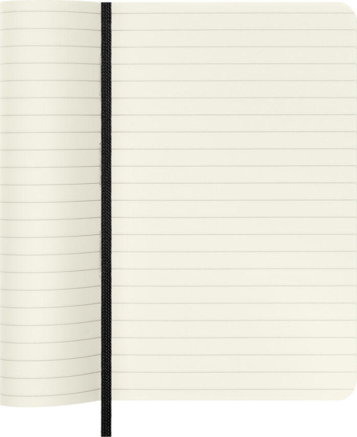 Moleskine Classic Sert Kapak Çizgili Defter 9x14 192 Sayfa Black - 3