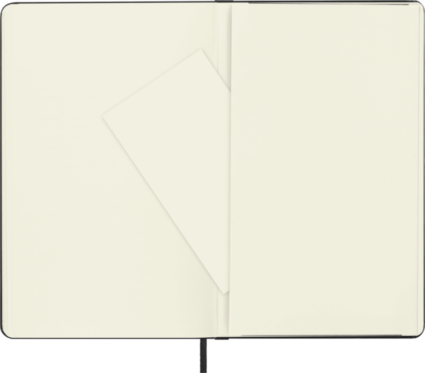 Moleskine Classic Sert Kapak Çizgisiz Defter 13x21 240 Sayfa Black - 4