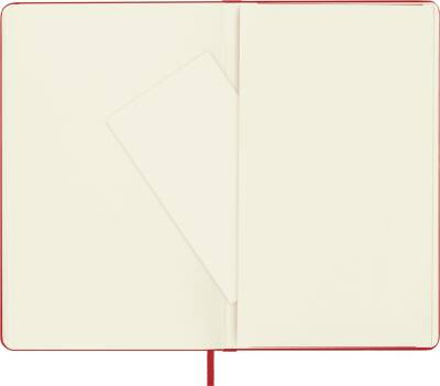 Moleskine Classic Sert Kapak Çizgisiz Defter 13x21 240 Sayfa Red - 4