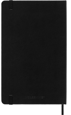 Moleskine Classic Sert Kapak Çizgisiz Defter 9x14 192 Sayfa Black - 5