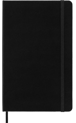 Moleskine Classic Sert Kapak Çizgisiz Defter 9x14 192 Sayfa Black