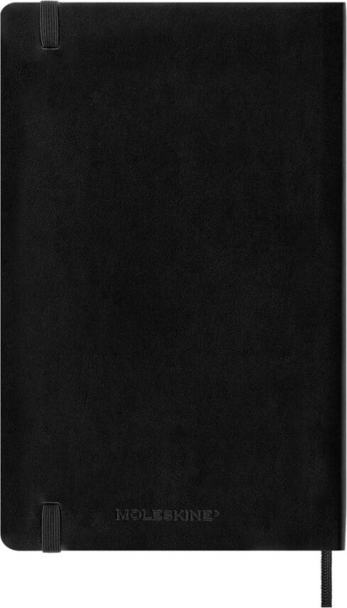 Moleskine Classic Yumuşak Kapak Çizgili Defter 13x21 Black - 5