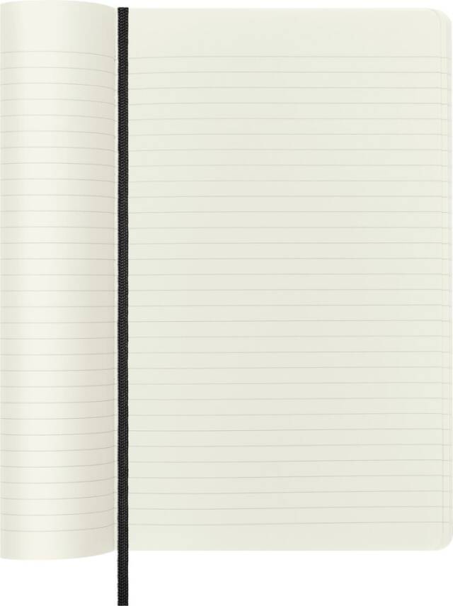 Moleskine Classic Yumuşak Kapak Çizgili Defter 13x21 Black - 3