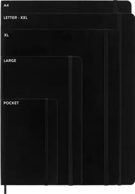 Moleskine Classic Yumuşak Kapak Çizgisiz Defter 13x21 192 Sayfa Black - 6