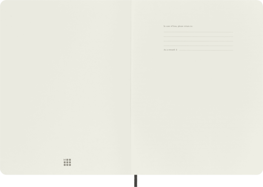 Moleskine Classic Yumuşak Kapak Çizgisiz Defter 19x25 192 Sayfa Black - 4