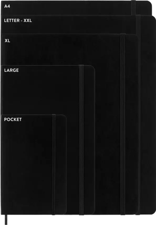 Moleskine Classic Yumuşak Kapak Çizgisiz Defter 9x14 192 Sayfa Black - 5