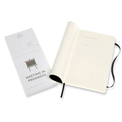 Moleskine Professionel Sert Kapak Çizgili Defter 13x21 192 Sayfa 70 gr Black - 3