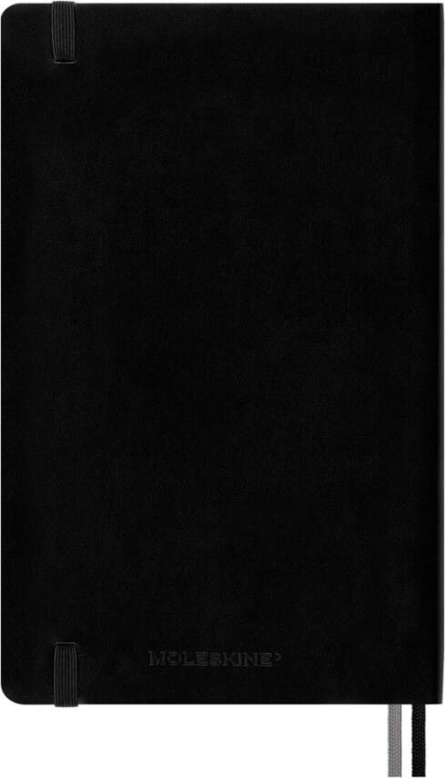 Moleskine Sert Kapak Çizgili Defter 13x21 400 Sayfa Black - 5