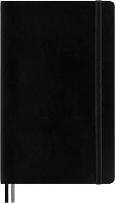 Moleskine Sert Kapak Çizgili Defter 13x21 400 Sayfa Black - 1