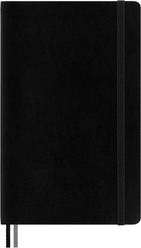 Moleskine Sert Kapak Çizgili Defter 13x21 400 Sayfa Black - 1