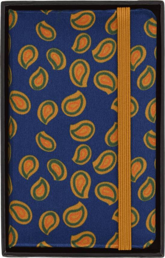 Moleskine Silk Collection Çizgisiz Defter Blue 6.5×10.5 160 Sayfa Sapphire Blue Kutulu - 5