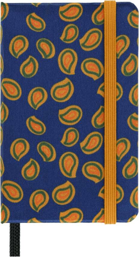 Moleskine Silk Collection Çizgisiz Defter Blue 6.5×10.5 160 Sayfa Sapphire Blue Kutulu - 1