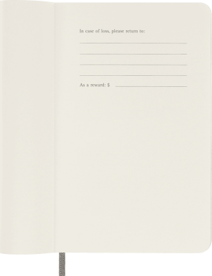 Moleskine Smart Sert Kapak Çizgili Defter 9x14 144 Sayfa 100 gr Black - 6