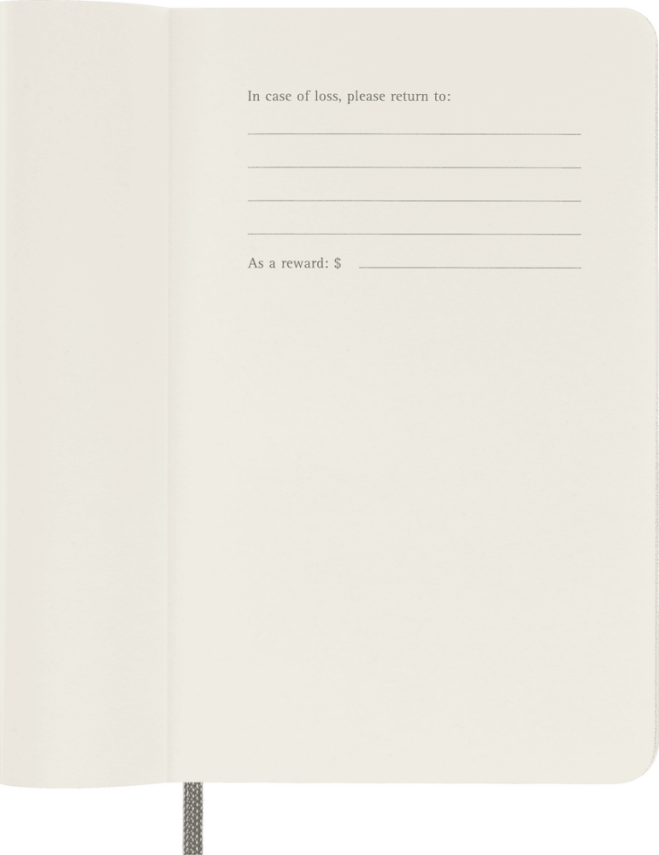 Moleskine Smart Sert Kapak Çizgili Defter 9x14 144 Sayfa 100 gr Black - 6