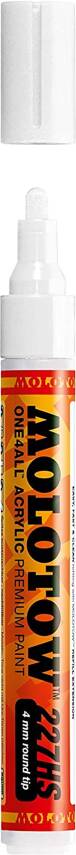 Molotow 227HS Akrilik Marker 4 mm No:160 Signal White - 3