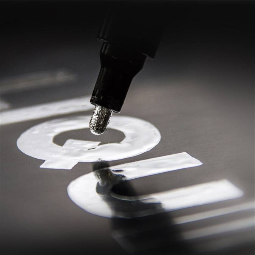 Molotow Liquid Chrome Gümüş 4MM - 2