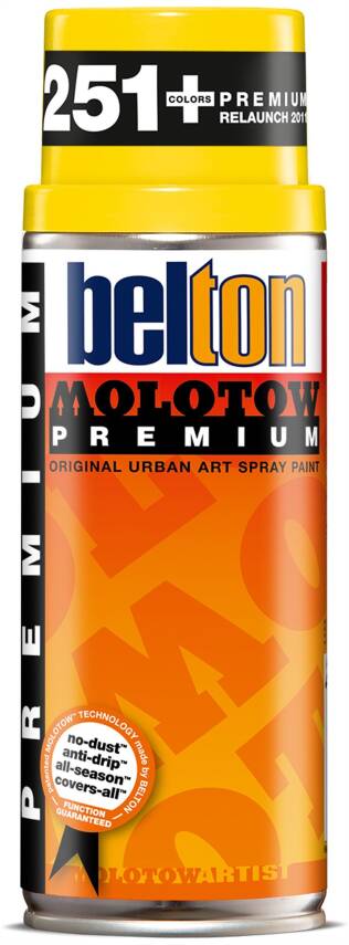 Molotow Spray Paint 400 Ml N:003 Cad Yellow - 2