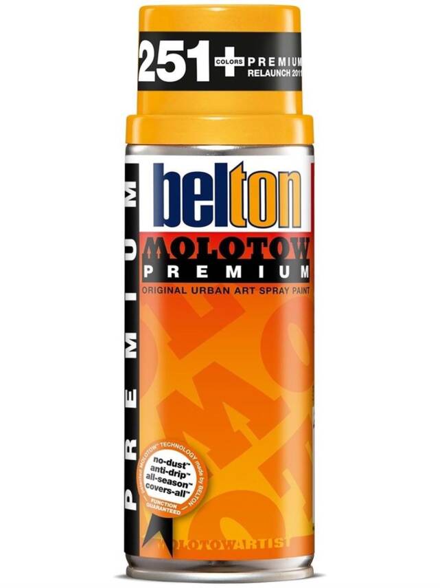 Molotow Spray Paint 400 Ml N:010 Melon Yellow - 2