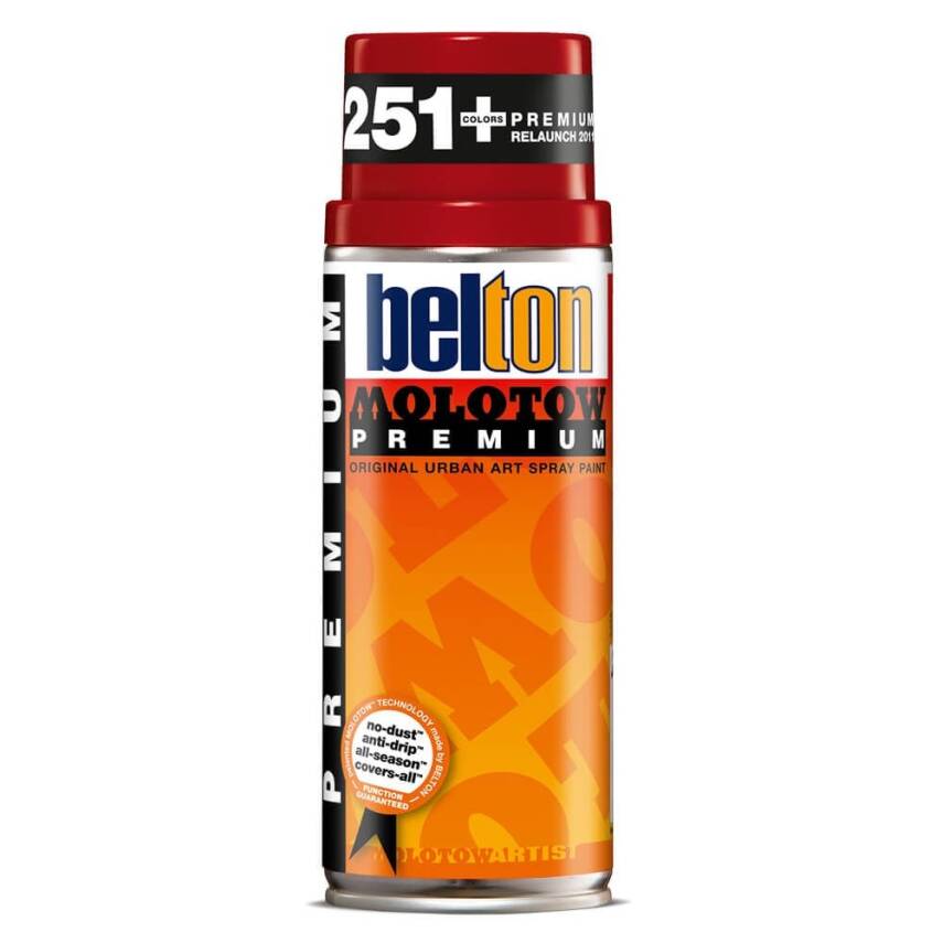 Molotow Sprey Boya 400 Ml N:18 Ruby Red - 1