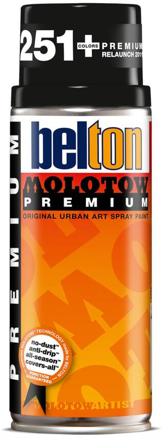 Molotow Sprey Boya 400 Ml N:214 Signal Black - 1