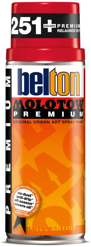 Molotow Sprey Boya 400 Ml Tornado Red N:017 - 1