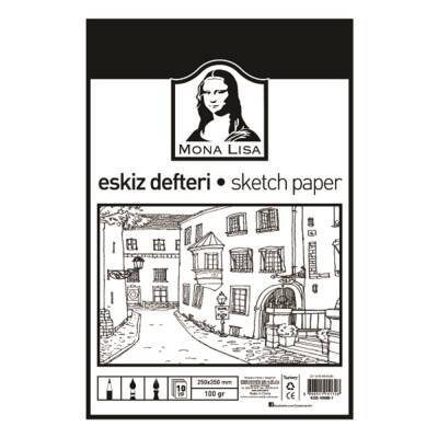 Monalisa Eskiz Kağıdı 25x35 100g 10yp