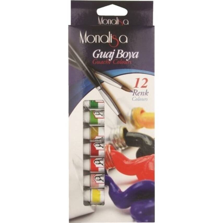 Monalisa Gouache Paint 12x12 ml Tube - 1
