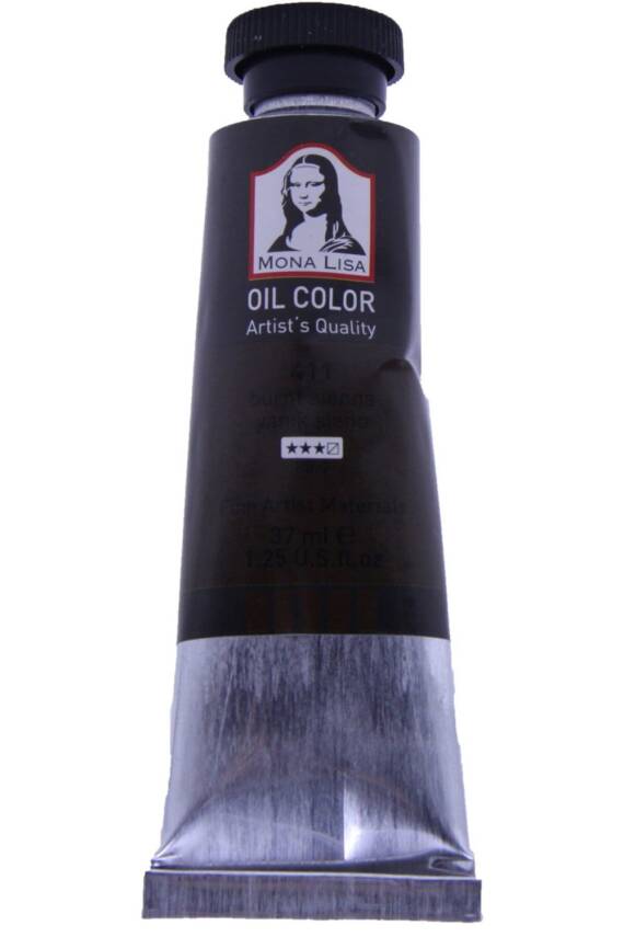 Monalisa Oil Paint 37 ml Burnt Siena 411 - 1