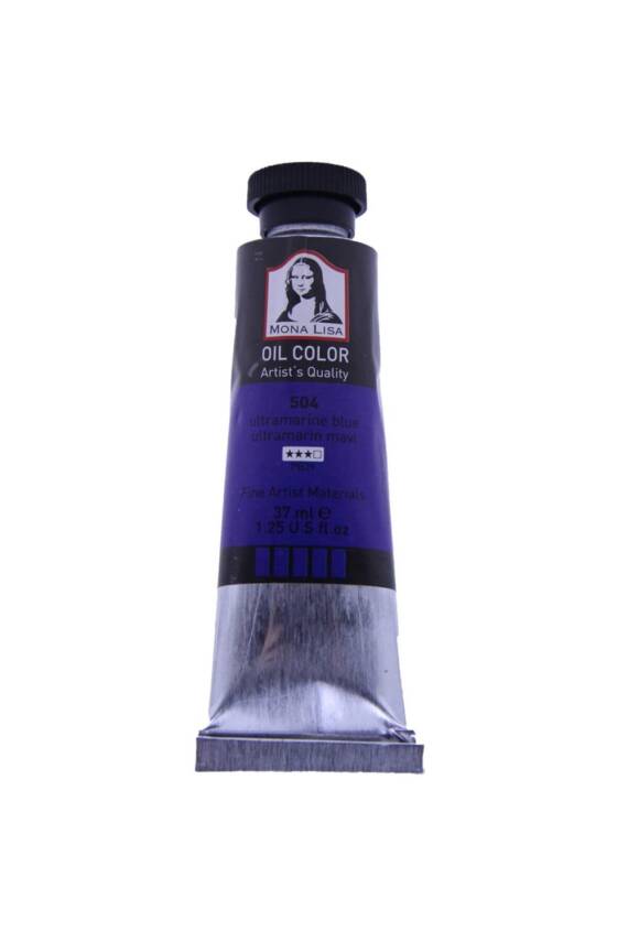 Monalisa Yağlı Boya 37 ml Ultramarin Mavi 504 - 1