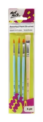 Mont Marte Acrylic Brush Set Discovery 4-Piece