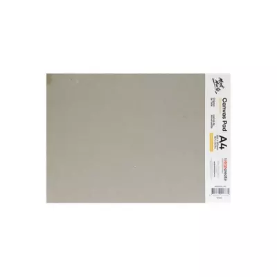 Mont Marte Canvas Pad Block Signature A4 10 Pages - 5