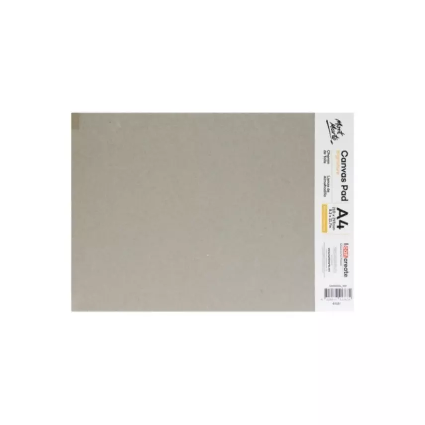 Mont Marte Canvas Pad Block Signature A4 10 Pages - 5