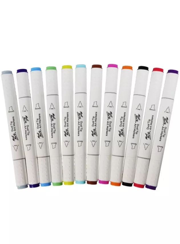 Mont Marte Dual Marker Seti Premium 12'li - 1