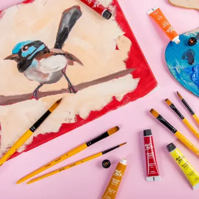 Mont Marte Galeri Serisi Akrilik Fırça Seti Signature 6'lı - 6