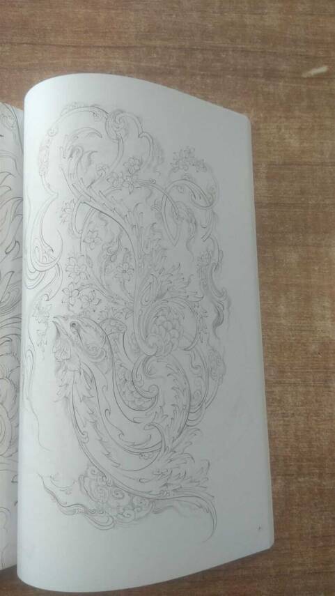 Morgh-E Bagh-E Malakout 1 A Collection Of 112 Drawings İn Portrait (Iranian Painting) - 3