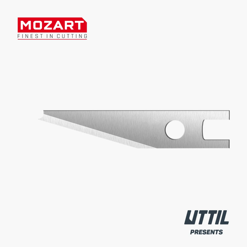 Mozart Blades Hassas Kretuar Bıçağı Yedeği 10'lu (P1A ve P2A ile uyumlu) - 1