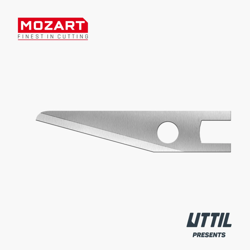 Mozart Blades Hassas Kretuar Bıçağı Yedeği Kurz 10'lu (P1A ve P2A ile uyumlu) - 1