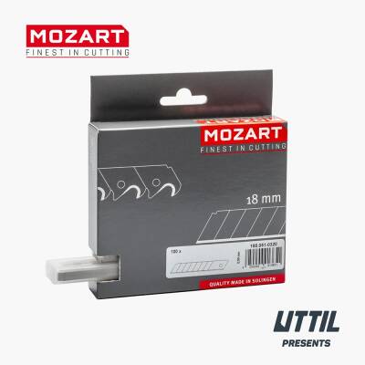 Mozart Blades Maket Bıçağı Yedeği 18 mm 10'lu - 3