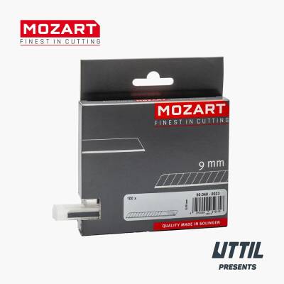 Mozart Maket Bıçağı Yedeği Segmentsiz İnce Model 10'lu - 3