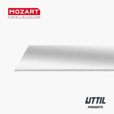 Mozart Maket Bıçağı Yedeği Segmentsiz İnce Model 10'lu (1)